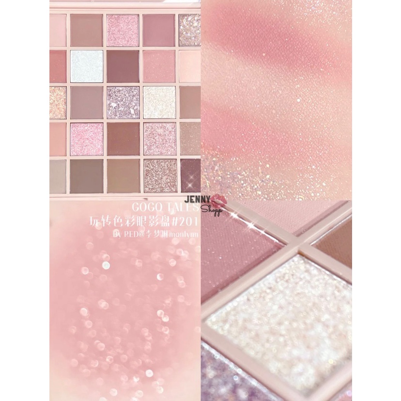 Bảng Phấn Mắt 25 Ô Gogo Tales Back To Reality/Make Yourself Priority