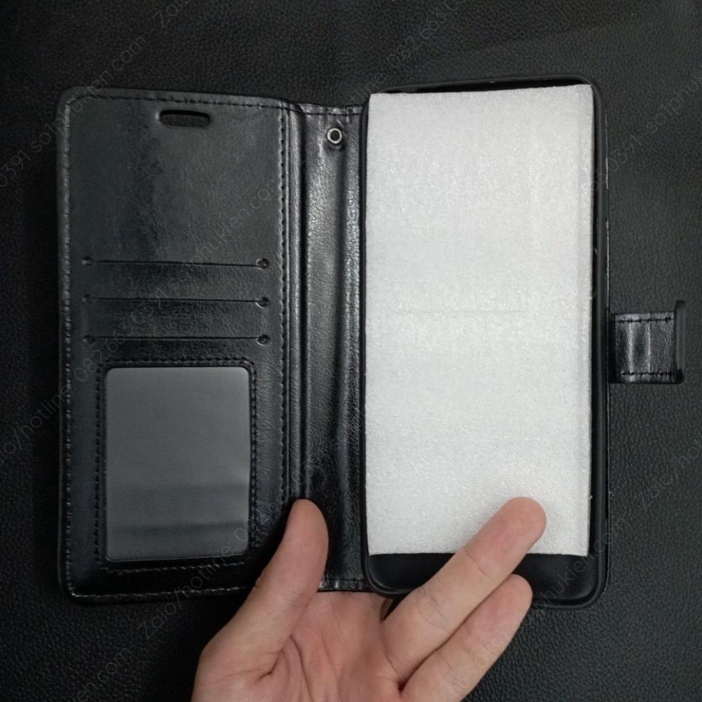 Bao da  Xiaomi Redmi 10C / Poco C40 có ngăn đựng thẻ, chống xem phim, chất da mịn, sang trọng bền đẹp