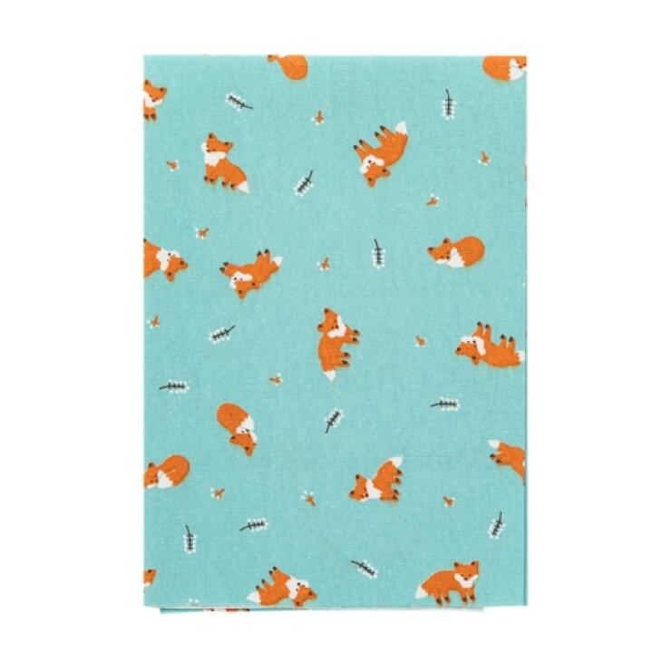 Tấm Vải ARTBOX Hàn Quốc Họa Tiết Con Cáo Khổ 1/4