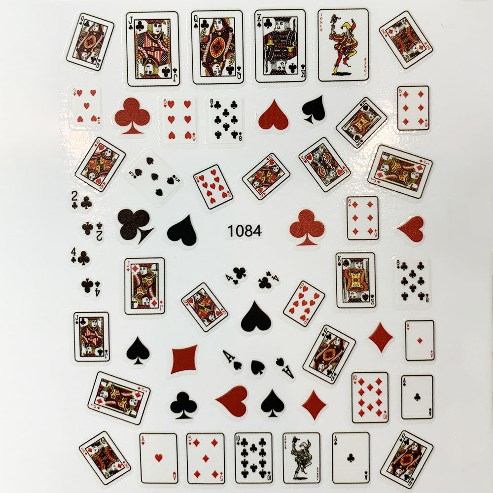 Sticker nail hoạt hình NGHI THẢO trang trí móng