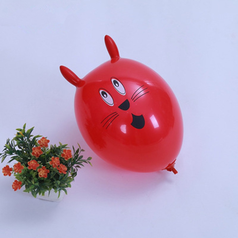 Bong Bóng Latex Bơm Hơi Hình Thỏ Dễ Thương Dùng Trang Trí Tiệc Cưới