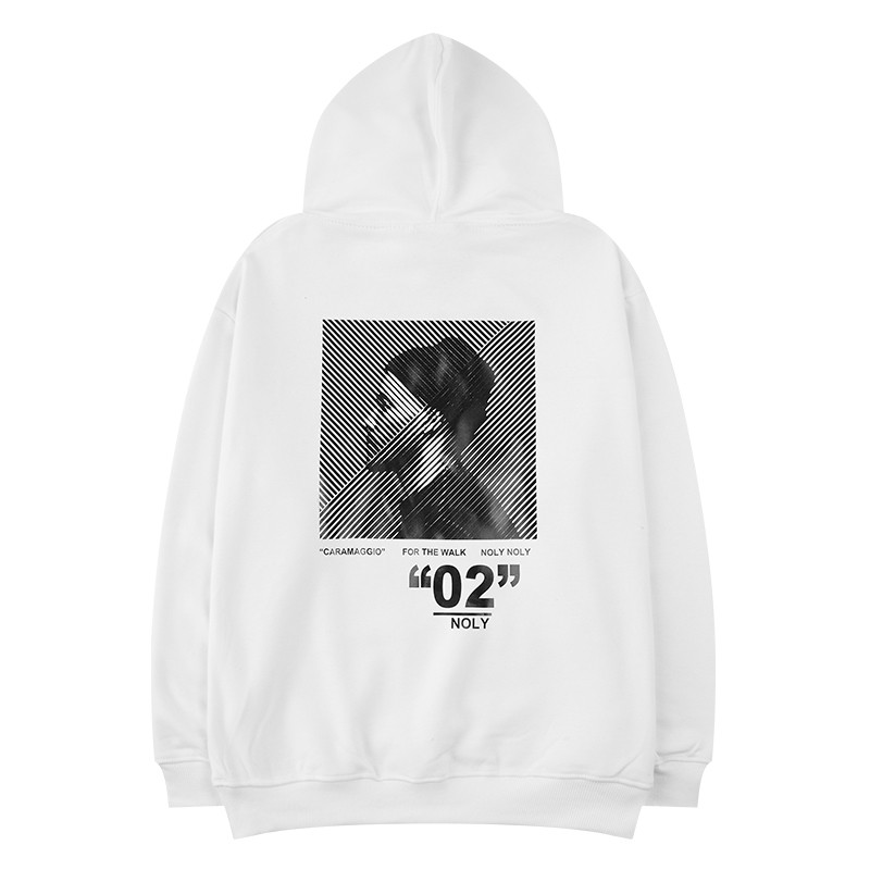 [NY7682] Áo hoodie lót lông in hình "Holy 02" áo nỉ (NELLY)