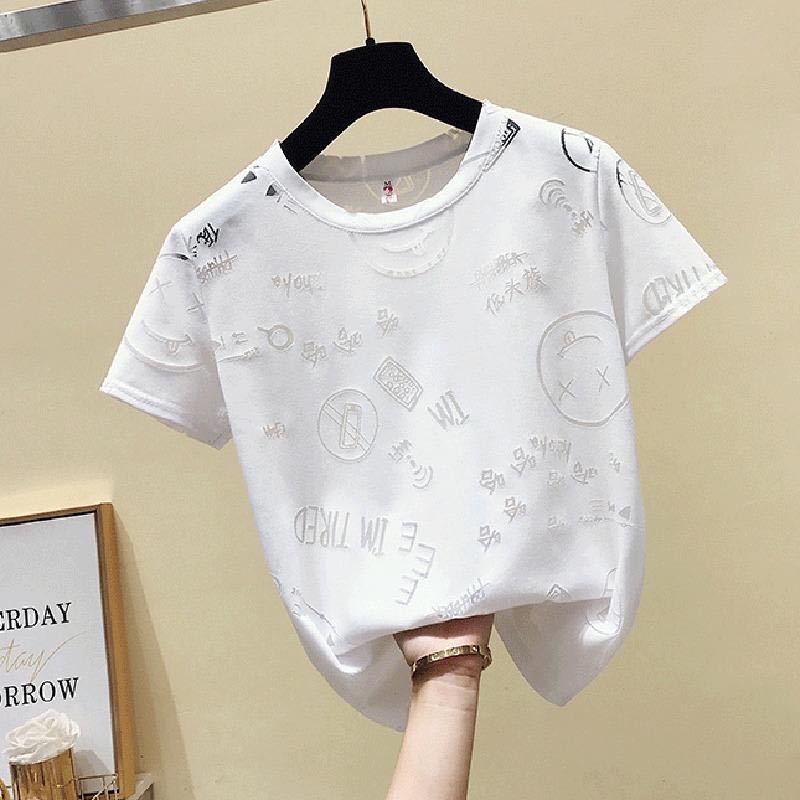 Korean boy short sleeve cute T-shirt