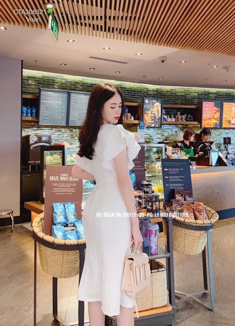 ĐẦM TAY XẾP BÈO EO KẾT CƯỜM