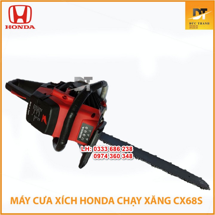 Máy Cưa Xích Chạy Xăng Cx68 Honda 68Cc Cưa Gỗ Ưu Việt Hơn Husqvarna Oshima Yamaha _ Nhật Việt Official000