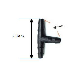 Đầu tê chia ống 4/7 dùng trong hệ thống phun sương