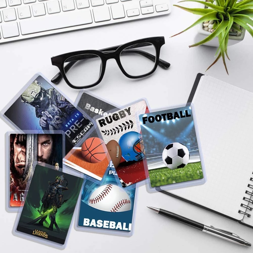 Túi Đựng Thẻ Chơi Game Bằng Nhựa Cứng Trong Suốt Chống Thấm Nước Siêu Bền Tiện Dụng Giá Đỡ