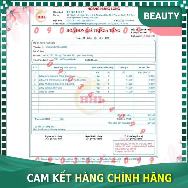 [Chính hãng 100%] Kem Zoley 10gr 4 chức năng (Mụn, Nám, Lão hóa, Trắng da)