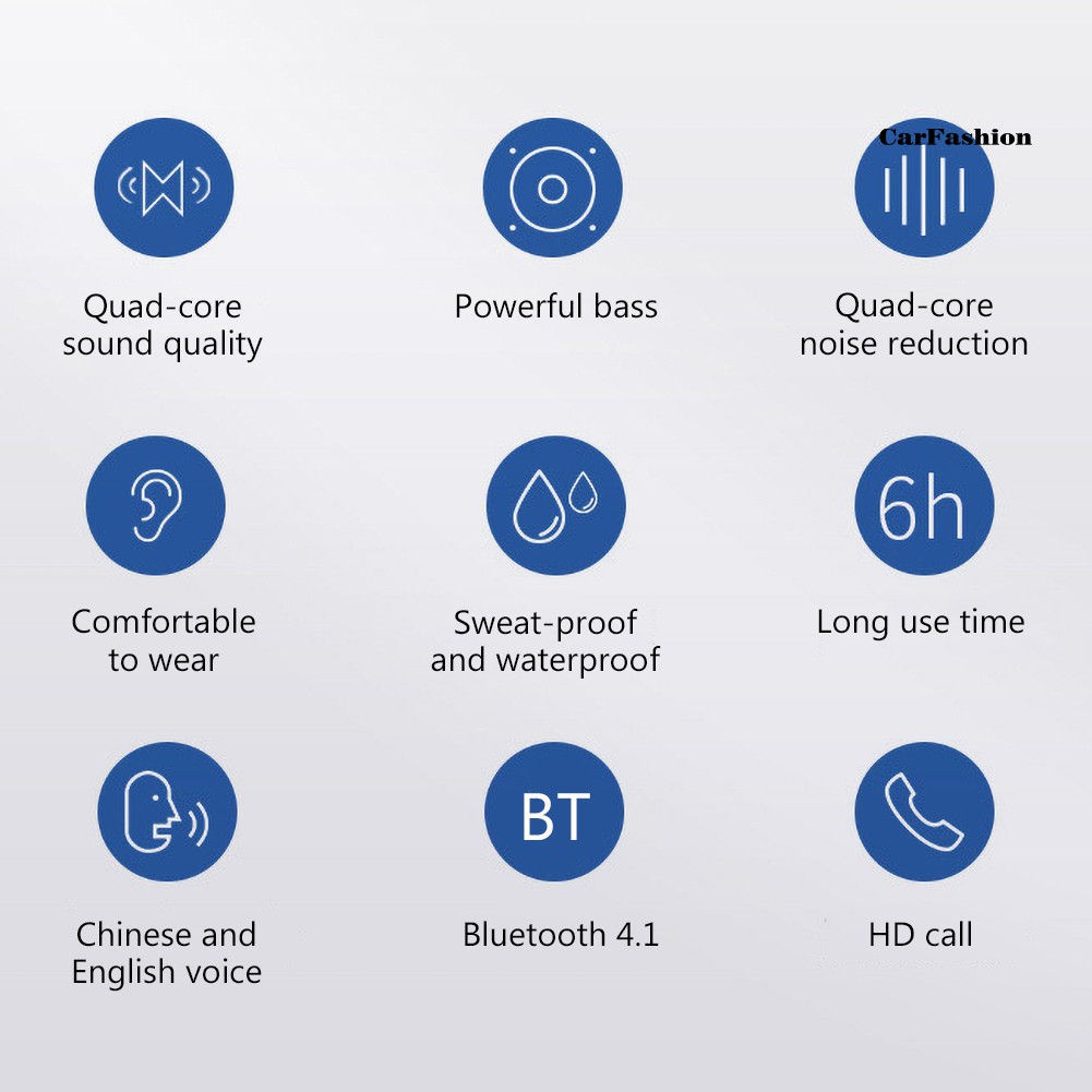 Tai Nghe Bluetooth Không Dây Đeo Cổ Chống Thấm Nước Ipx7 G05