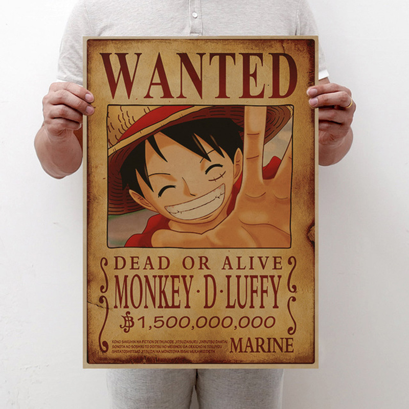 Tấm Poster Phim Hoạt Hình One Piece 36x51.5cm