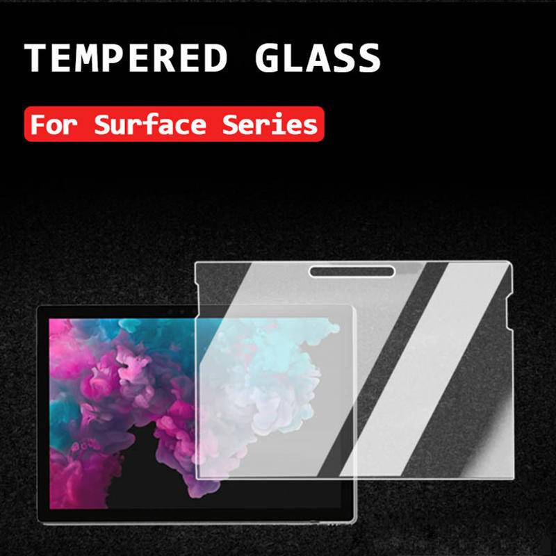 Kính cường lực bảo vệ máy tính xách tay cho Microsoft Surface Book 1 2 3 13.5Pro 4 5 6 7 X 2021 13 12.3GO 2 3 10.5 10.0