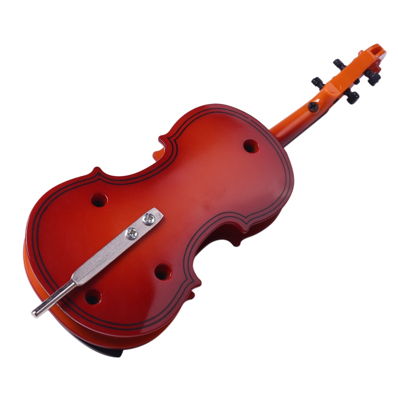 Hộp Nhạc Đế Xoay Hình Đàn Violin Cổ Điển Làm Quà Tặng Giáng Sinh / Sinh Nhật / Sinh Nhật Cho Bé