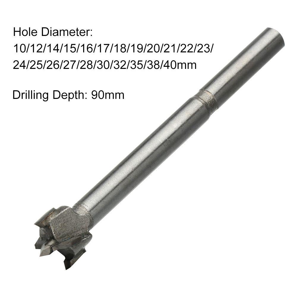 Mũi Khoan Lỗ Bằng Thép Carbon 10mm-40mm Chuyên Dụng Cho Chế Biến Gỗ