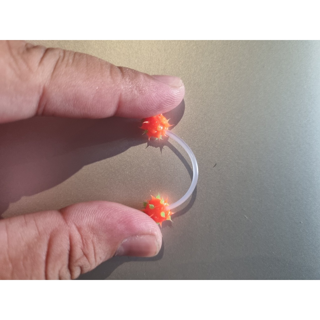 01 Khuyên Tạ thân Nhựa dài 38mm