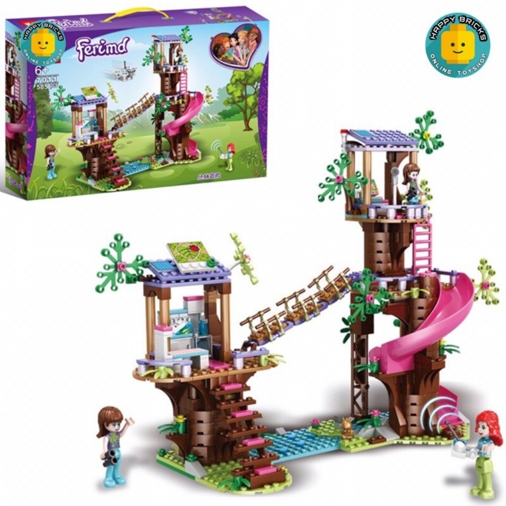Xếp Hình Công viên trượt nước Của Andrea & Martina 7011/585pcs (768 Mảnh)
