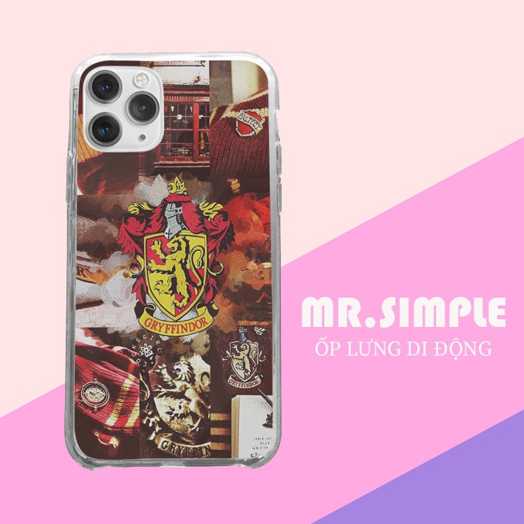 Ốp Lưng GRYFFINDOR Harry Potter những người yêu màu đỏ cho Iphone 5 6 7 8 Plus 11 12 Pro Max X Xr PAP20210336