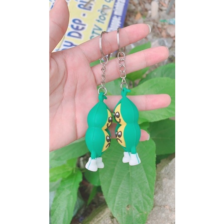 Móc chìa khoá đỗ mặt cười mặt mếu | BigBuy360 - bigbuy360.vn