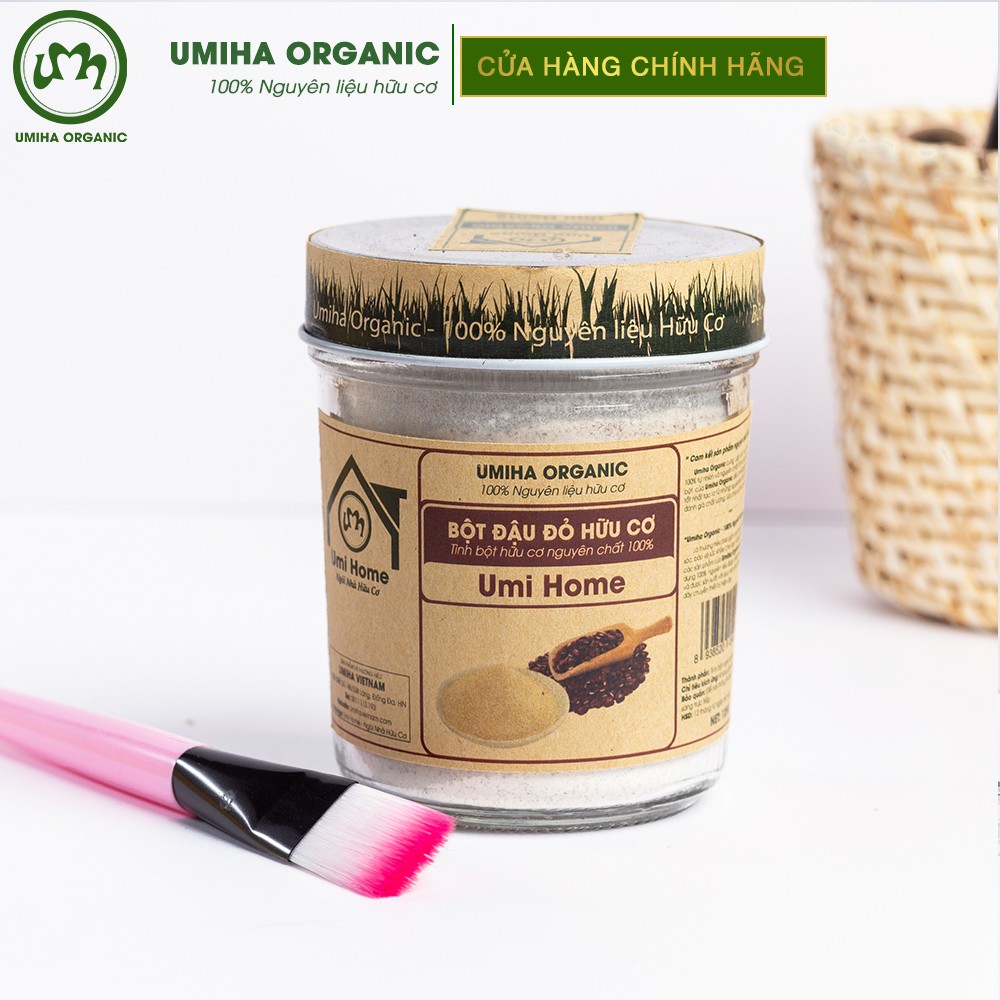 Bột Đậu Đỏ hữu cơ làm đẹp UMIHA nguyên chất | Red Bean Powder 100% Organic 135g