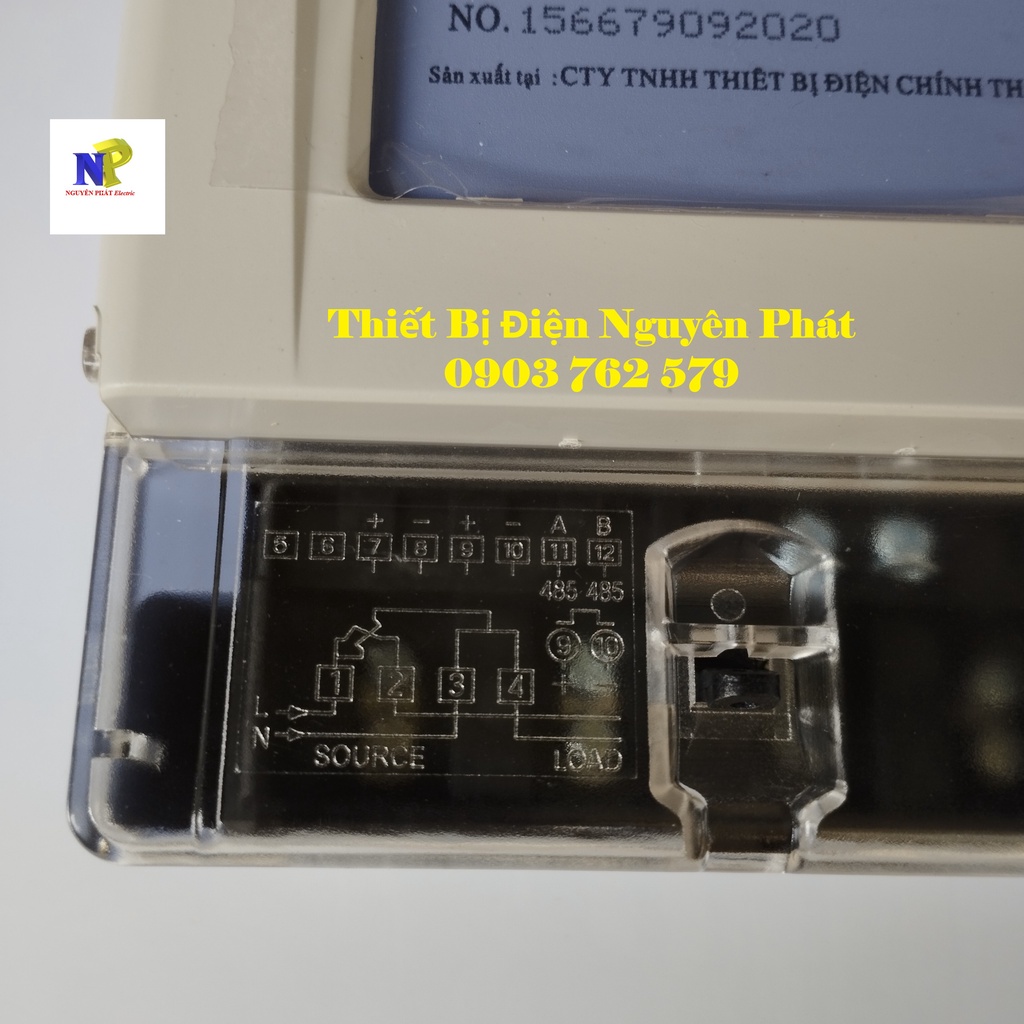 Công Tơ Điện 1 Pha 2 Dây Kiểu Điện Tử PANSONG PS177-3A