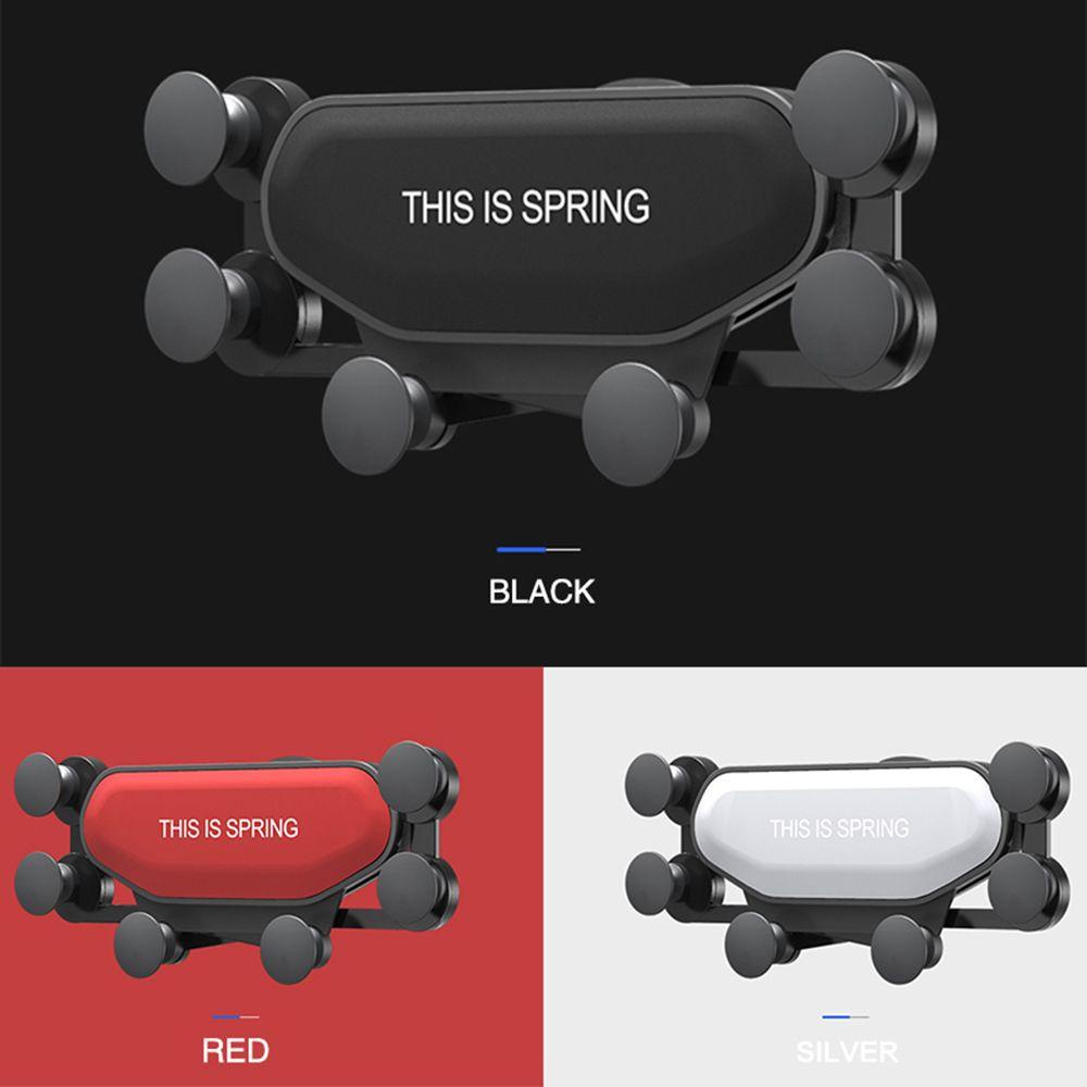 Giá Đỡ Điện Thoại Chống Sốc Nâng Cấp Gắn Lỗ Thông Gió Xe Hơi