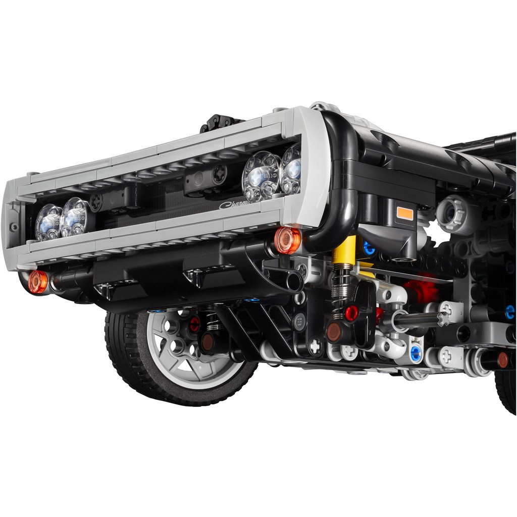 42111 Đồ chơi lắp ráp Iego Technic Dom's Dodge 1970 Fast & Furious - Siêu xe đen huyền bí