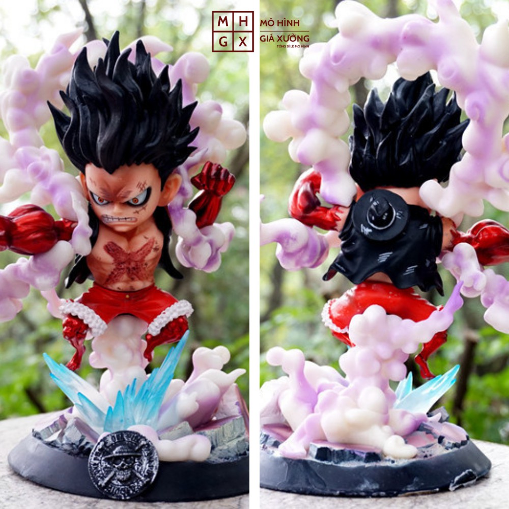 Mô hình Luffy mũ rơm One Piece gear 4 Snake Man haki Cao 23cm - Figure Tượng  Monkey D.Luffy Vua Hải Tặc