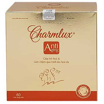 Viên nhau thai cừu Charmlux 60 viên