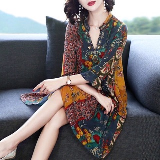 Váy đầm trung niên nữ