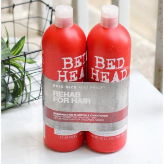 TIGI BED HEAD ⚡FreeShip⚡ Dầu Gội TiGi Đỏ 1500ML / Cặp Phục Hồi Tóc Hư Tổn [CHÍNH HÃNG] | BigBuy360 - bigbuy360.vn