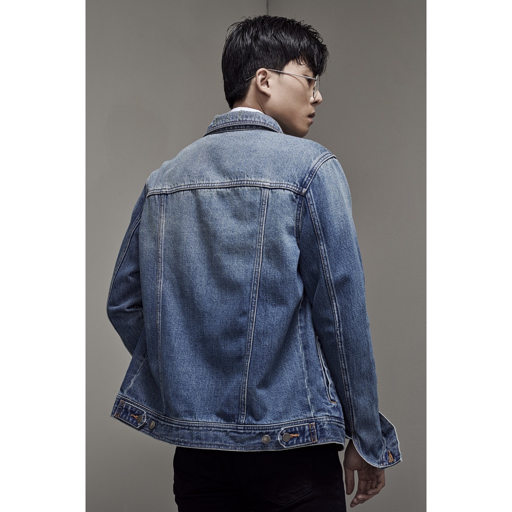 Áo Khoác Amand Wash Denim Jacket