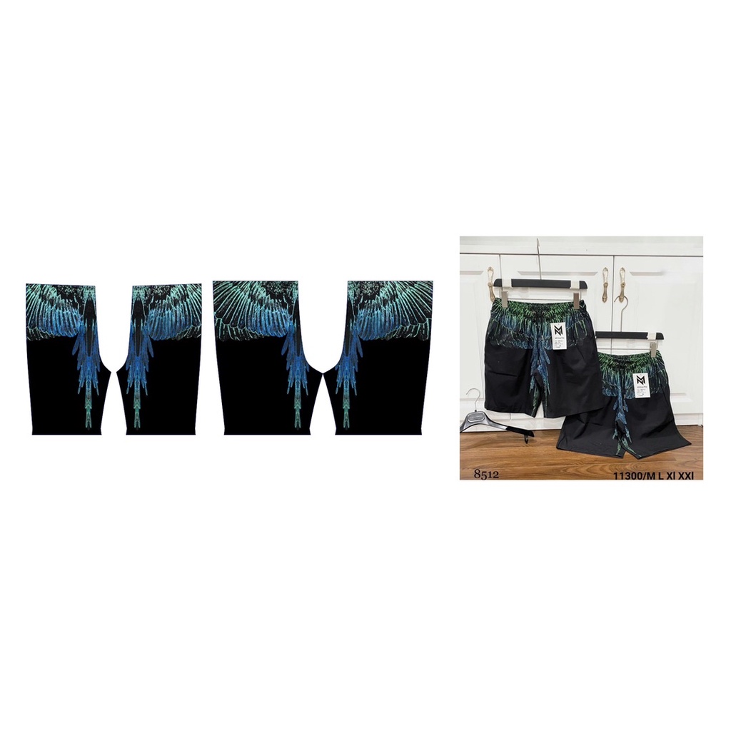 Quần dù nam chất liệu vải 3D thời trang nam phom 40-75kg Hoaingan shop