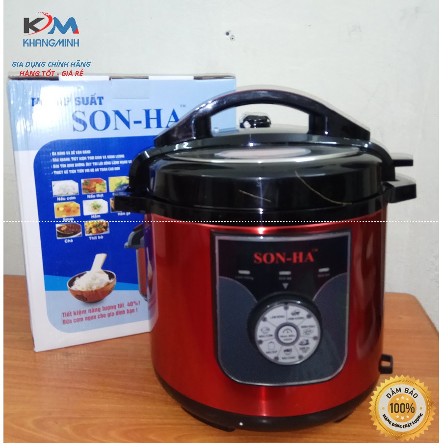 Nồi Áp Suất Sơn Hà SHA-02 - 6L