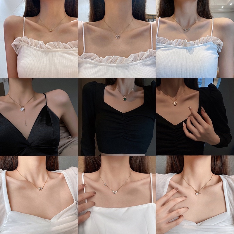 Dây chuyền phong cách siêu chất