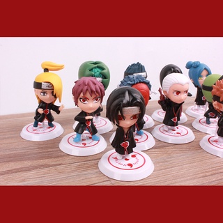 11 mô hình nhân vật Chibi Naruto (Uchiha Itachi, Uchiha Obito, Kazuki, Konan, Deidara, Payne ...)
