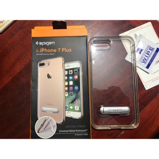 Ốp lưng iPhone 7 Plus Spigen Crystal Hybrid Gold