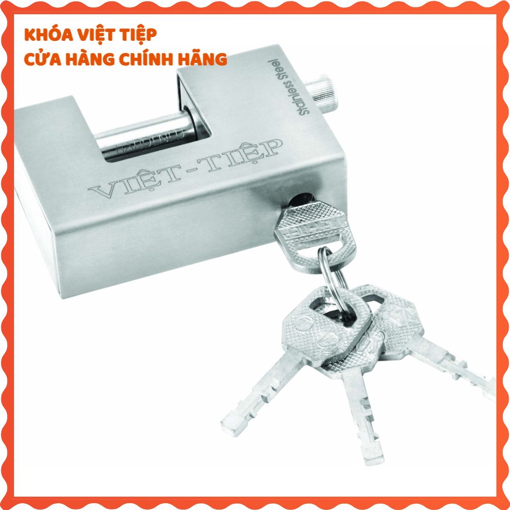 Combo 3 khóa Việt Tiệp 05209 - Khóa cầu ngang inox 304 chống cắt ca cấp 05209