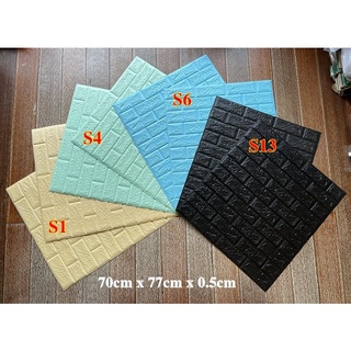 Xốp dán tường giả gạch dày 5mm giá rẻ