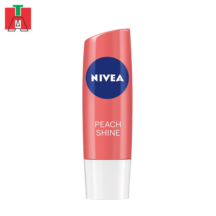 85077-Son dưỡng ẩm NIVEA sắc cam hương đào 4.8g