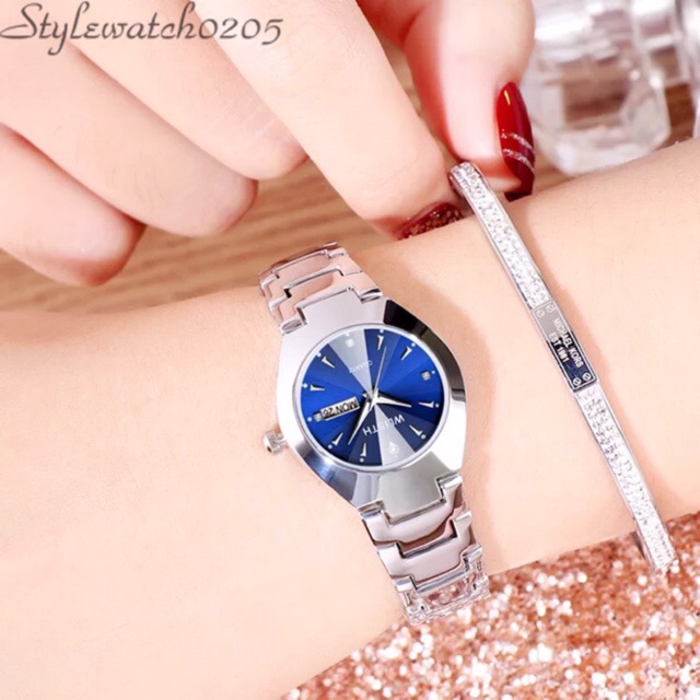 Đồng hồ cặp nam nữ WLISTH chính hãng dây inox cao cấp - Giá 1 cái | BigBuy360 - bigbuy360.vn