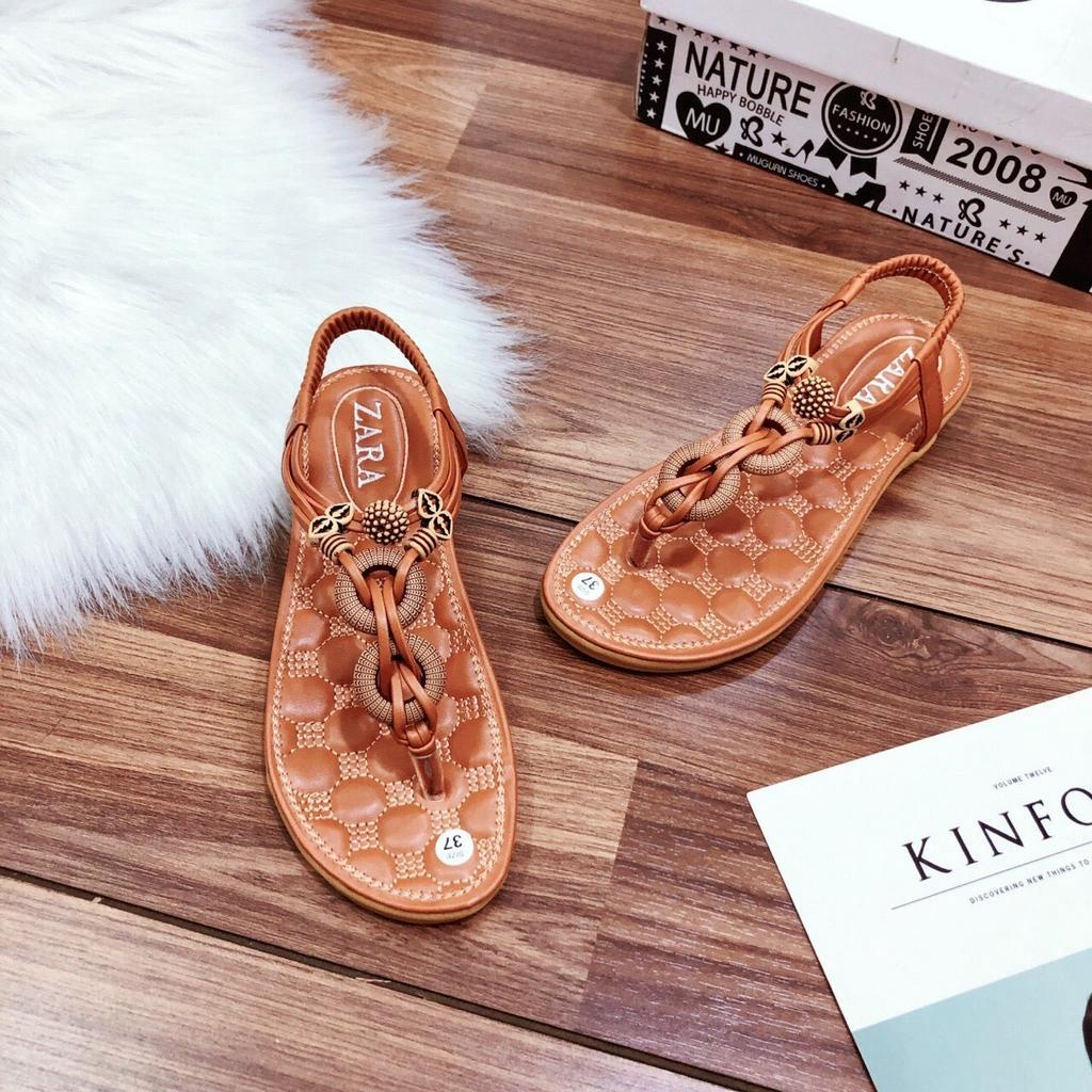 Giày sandal quai kẹp vòng khoá siêu xinh