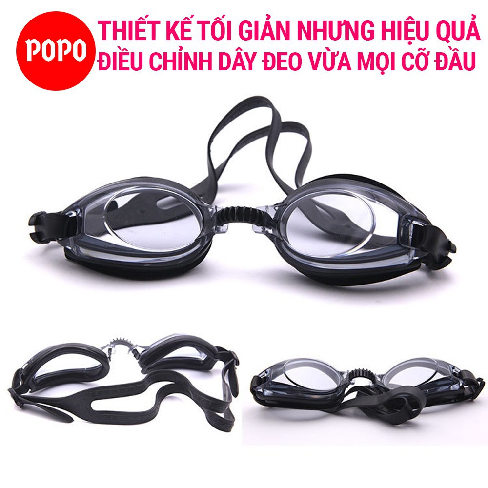 Kính bơi trẻ em cho bé POPO 1152 nhỏ gọn mắt kiếng phù hợp từ 3 đến 12 tuổi