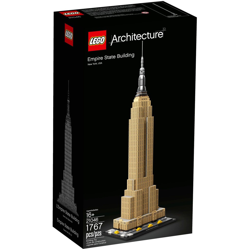 21046 Kiến trúc Iego Architecture Empire State Building - Tòa nhà  Empire State