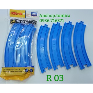 Phụ kiện tàu hỏa Takara tomy - Ray cong R03