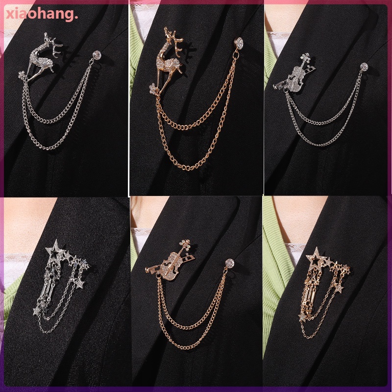 Ghim Cài Áo Hình Đàn Violin Phối Tua Rua Độc Đáo Thời Trang