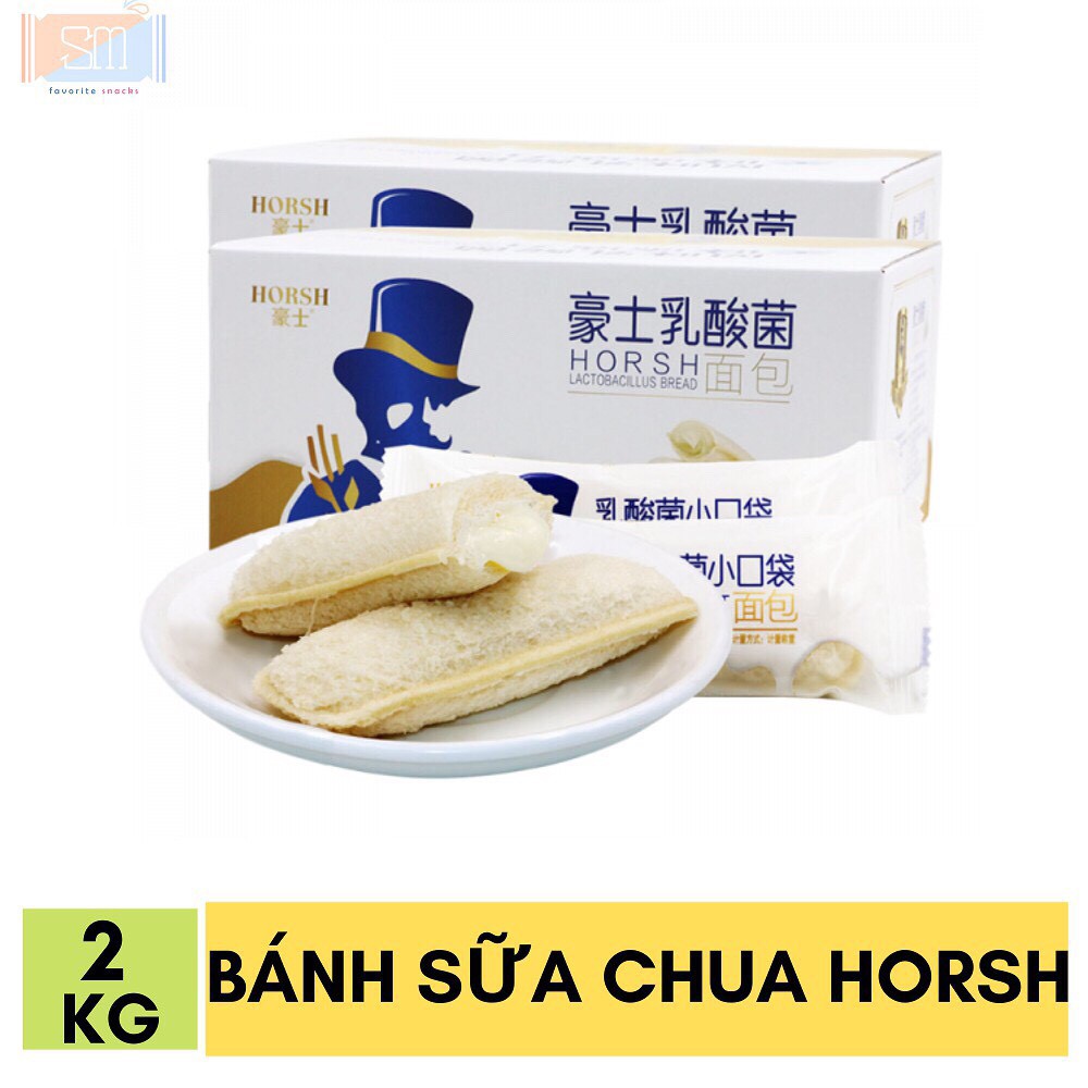 [date mới] Bánh Sữa Chua HORSH Đài Loan 2kg