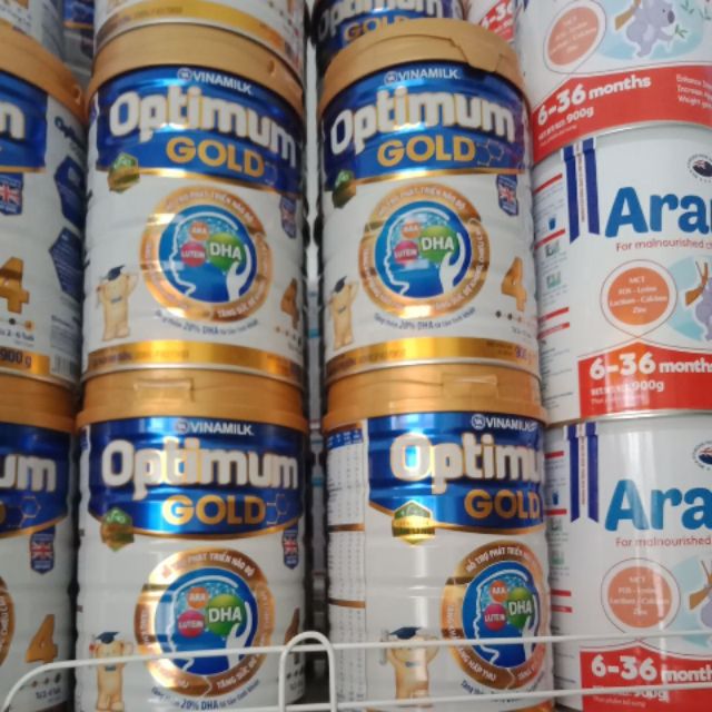 {mẫu mới}Sữa Optimum gold 4 850g.