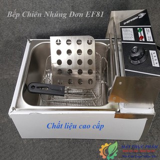 Bếp chiên đơn, bếp chiên nhúng điện 6L tiết kiệm dầu