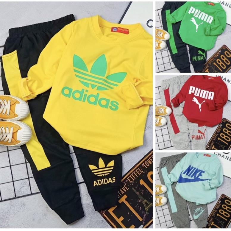 Bộ dài thể thao bé trai bộ dài cotton 4c mềm mịn mát monkey kids cotton chính phẩm pikakidsqatexuongsi_q9