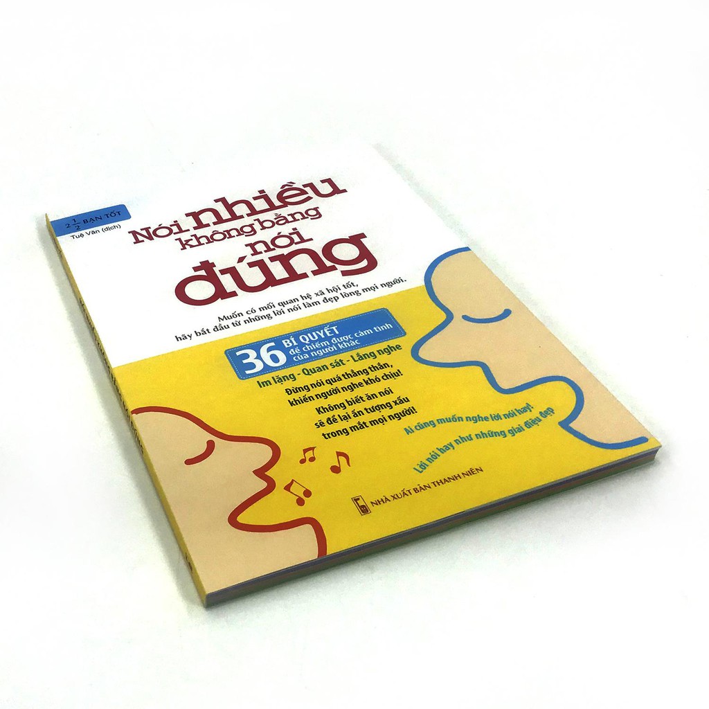 Sách - Nói nhiều không bằng nói đúng - 36 Bí quyết để chiếm được cảm tình của người khác | BigBuy360 - bigbuy360.vn