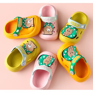 Dép cho bé crayon friends chống trơn trượt chính hãng